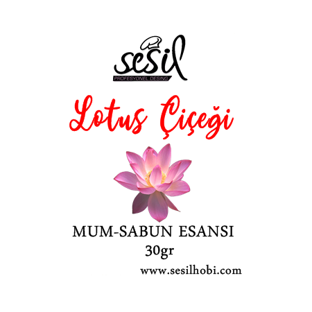 Lotus Çiçeği Mum Esansı 30gr