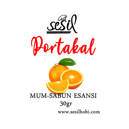 Portakal Mum Esansı 30gr